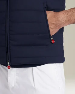 SLEVELESS BLOUSON VIRGIN WOOL