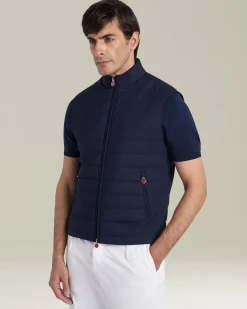 SLEVELESS BLOUSON VIRGIN WOOL