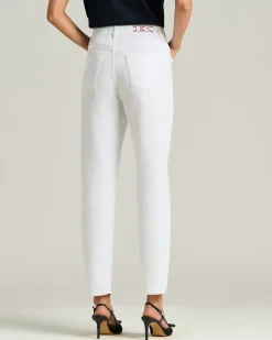 SLIM DENIM TROUSERS