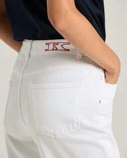 SLIM DENIM TROUSERS
