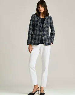 SLIM DENIM TROUSERS