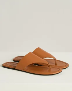 SOFT LEATHER THONG SANDAL