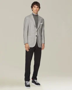 SPORTY WOOL CARDIGAN