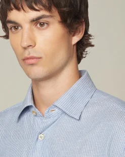 STRIPED COTTON SHIRT