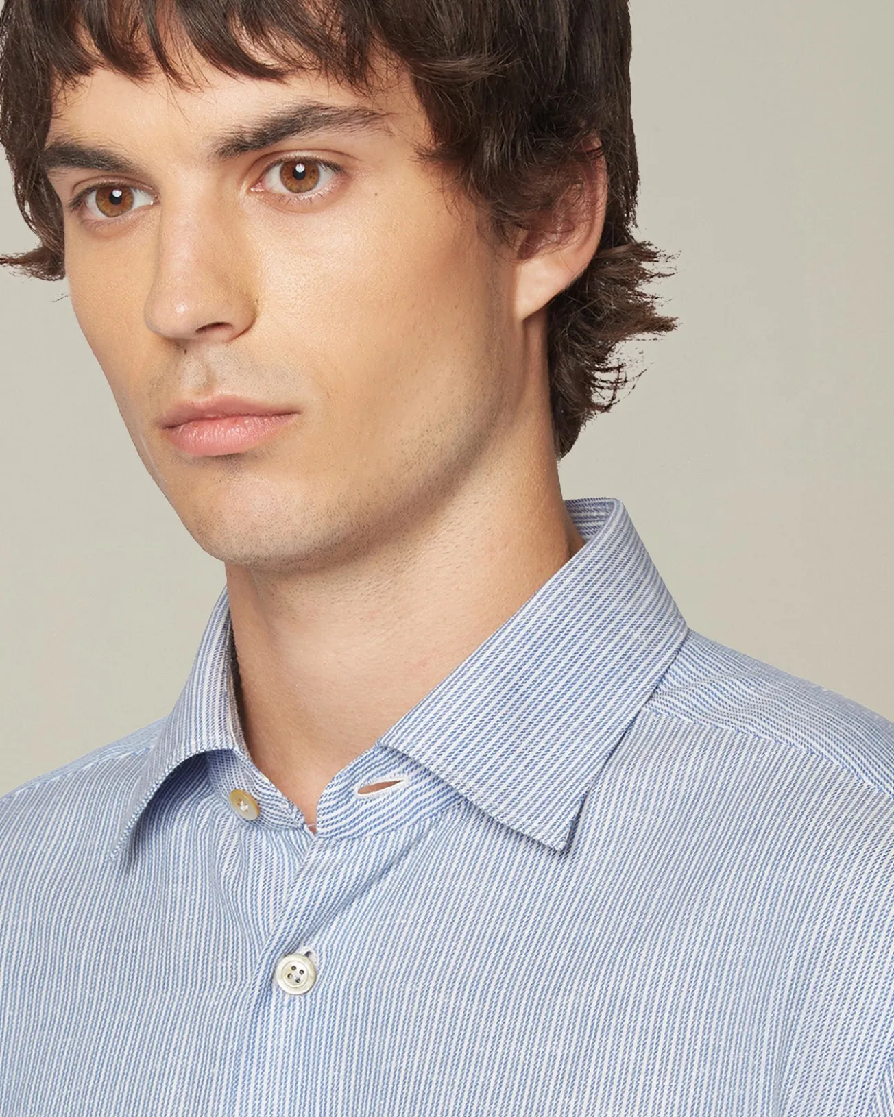 STRIPED COTTON SHIRT