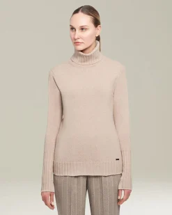 SWEATER HIGH NECK CASHMERE