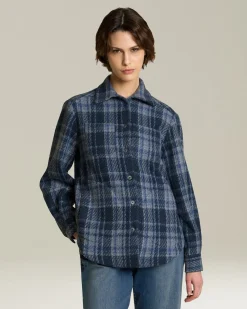 TARTAN CASHMERE OVERSHIRT