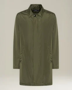 TECHNICAL FABRIC TRENCH COAT