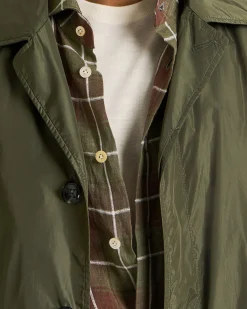 TECHNICAL FABRIC TRENCH COAT