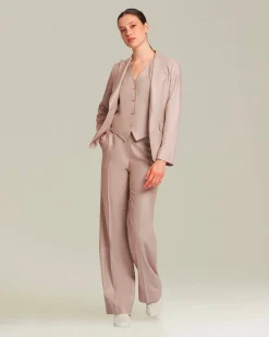 TROUSERS SILK