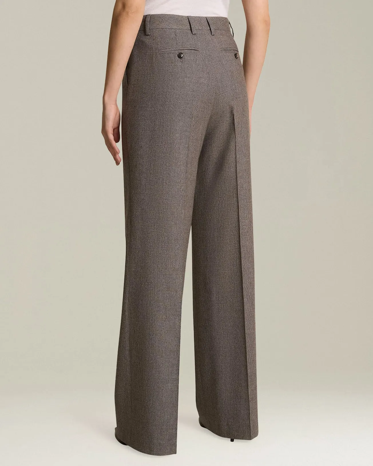 WOOL AND CASHMERE TROUSERS