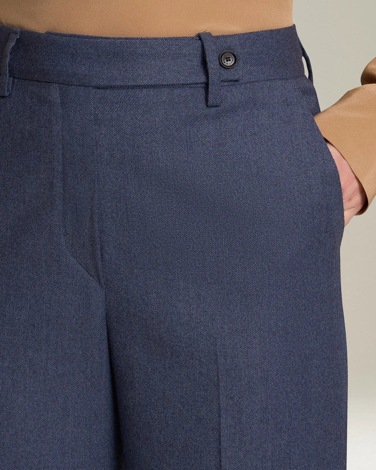 WOOL AND CASHMERE TROUSERS