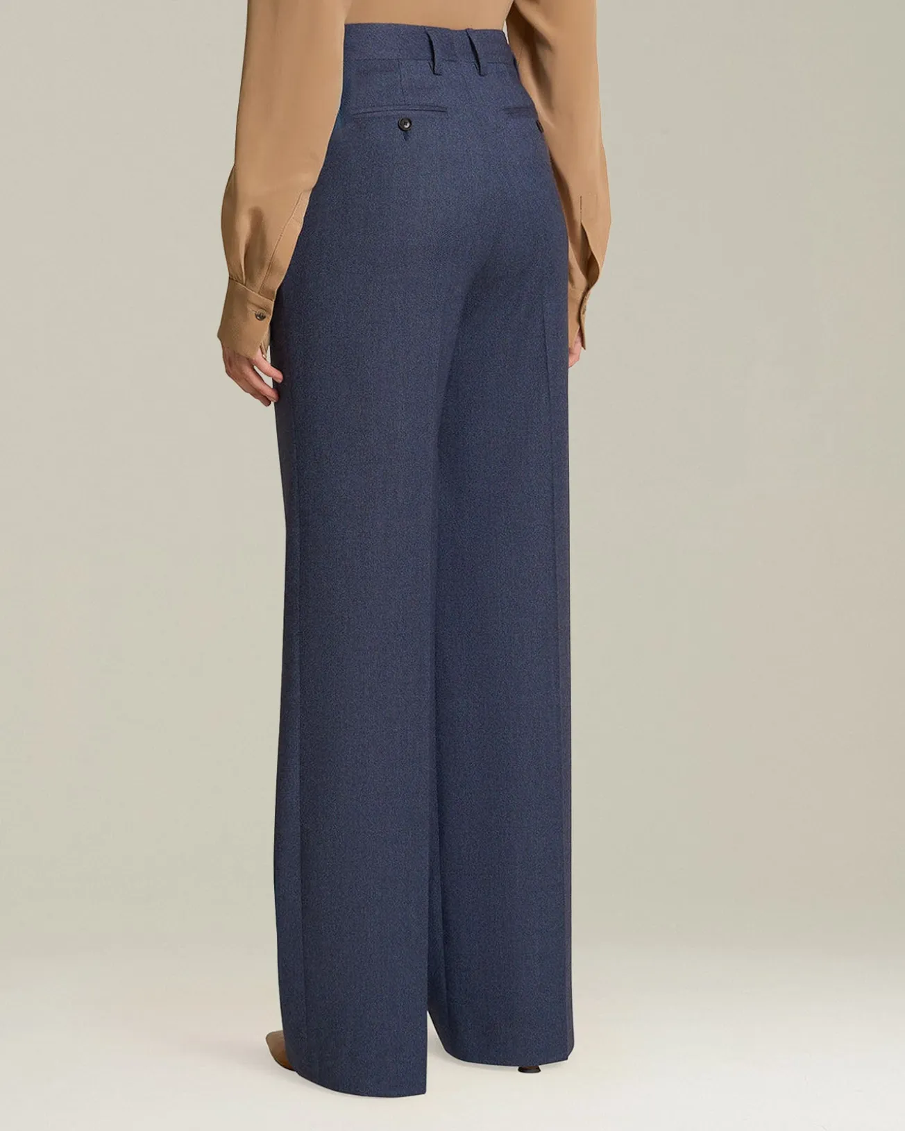 WOOL AND CASHMERE TROUSERS