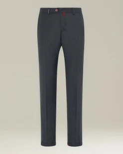 WOOL CHINO TROUSERS