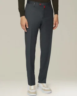 WOOL CHINO TROUSERS