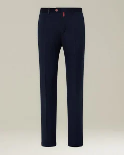 WOOL CHINO TROUSERS