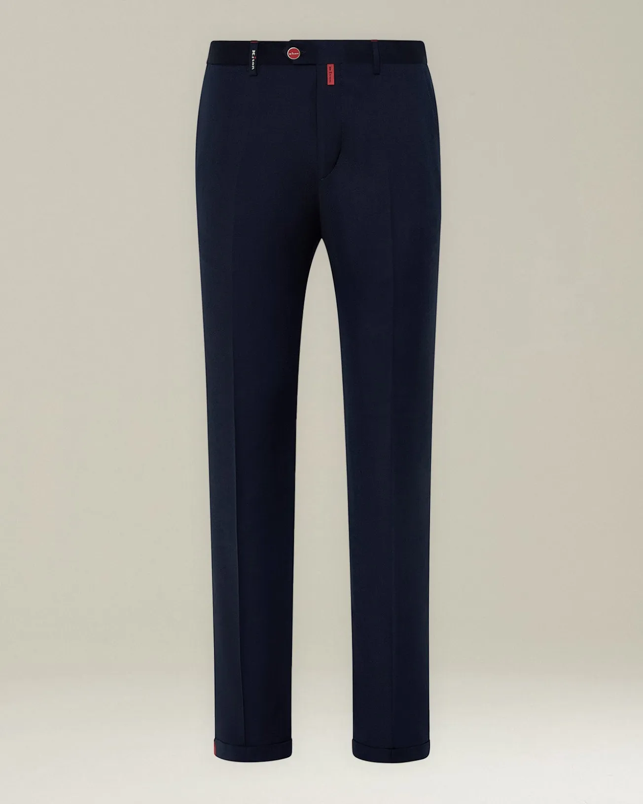WOOL CHINO TROUSERS